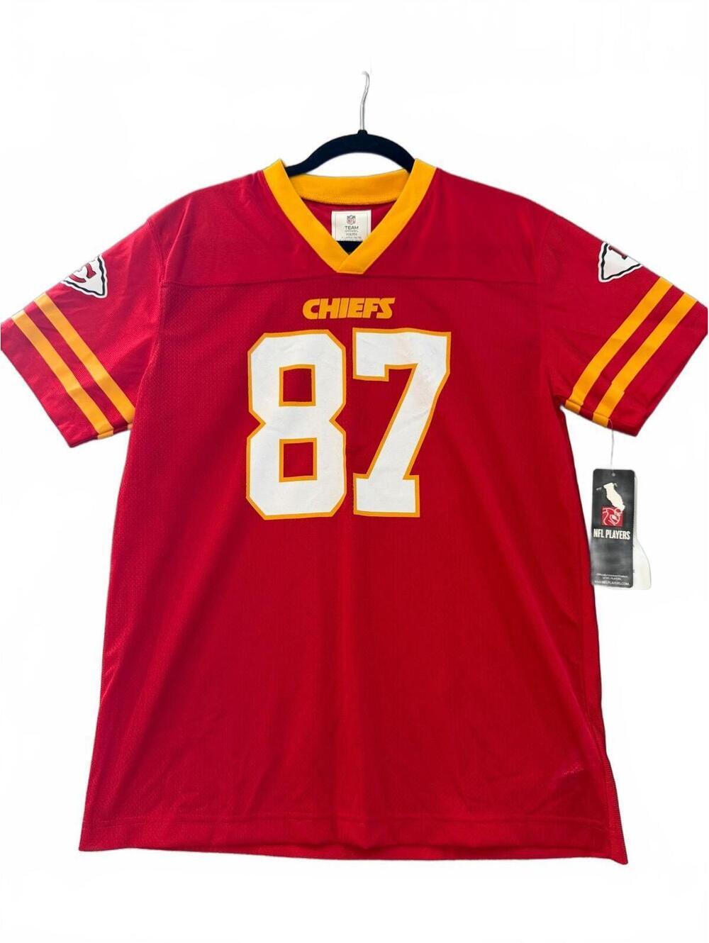 Travis Kelce Kansas City Chiefs NFL Team Apparel Jersey Womens Small - NWT